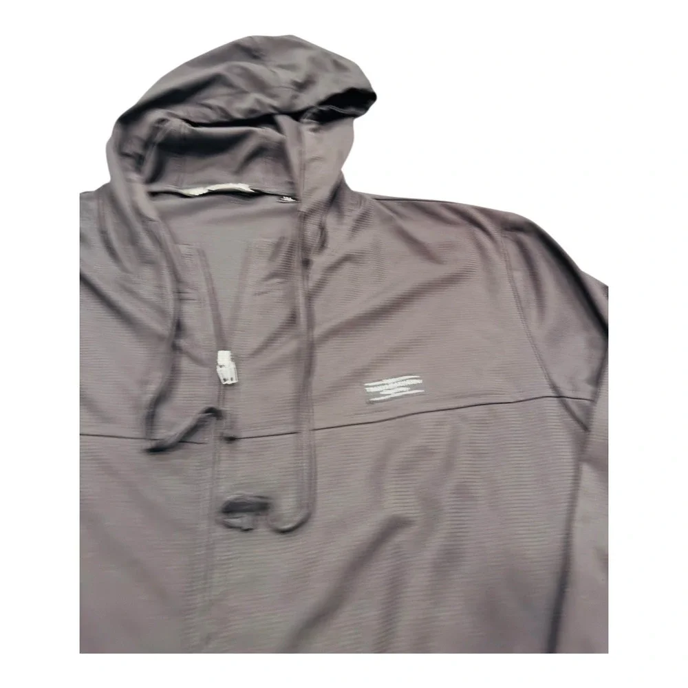 Travis Mathew Wanderlust Hoodie Black Full Zip Lightweight Jacket Men's L Golf